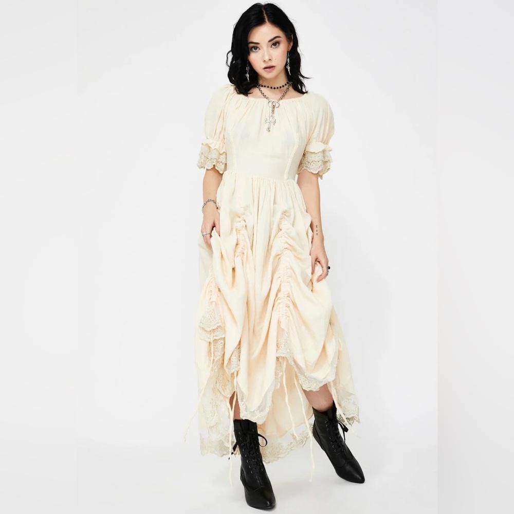 NWT devil fashion Gretel steampunk Victorian Women's Dress - Picture 3 of 10